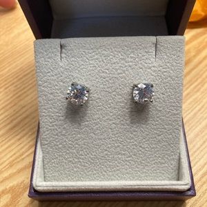 4 Carat Lafonn Lassaire Diamond Studs